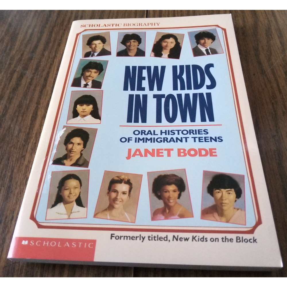 New Kids In Town By Janet Bode (1991 Scolastic Books)